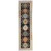 Handmade Multi Kilim Geometric 10' Runner