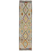 Handmade Multi Kilim Geometric 10' Runner