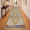 Handmade Multi Kilim Geometric 10' Runner