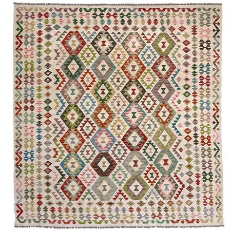 Handmade Multi Kilim Geometric 8x10 ft