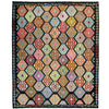 Handmade Multi Kilim Geometric 9x12 ft