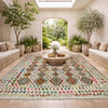 Handmade Multi Kilim Geometric 8x10 ft