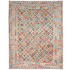 Handmade Multi Kilim Geometric 10x13 ft