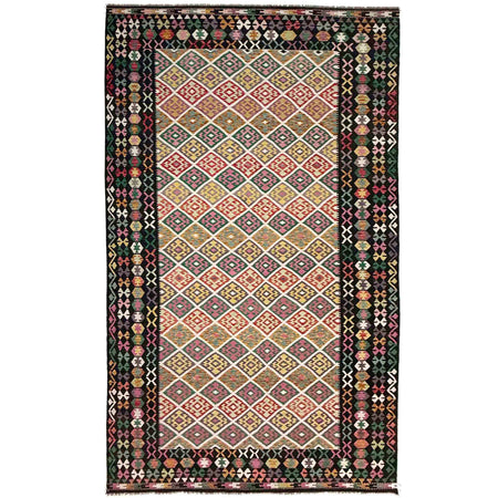 Handmade Multi Kilim Geometric 10x16 ft