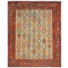 Handmade Multi Kilim Geometric 10x13 ft
