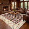 Handmade Multi Kilim Geometric 13x20 ft