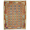 Handmade Multi Kilim Geometric 5x8 ft
