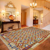 Handmade Multi Kilim Geometric 5x8 ft