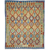 Handmade Multi Kilim Geometric 5x8 ft