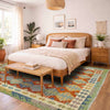 Handmade Multi Kilim Geometric 5x8 ft