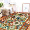 Handmade Multi Kilim Geometric 4x6 ft