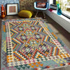 Handmade Multi Kilim Geometric 4x6 ft