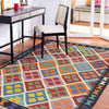 Handmade Multi Kilim Geometric 3x5 ft
