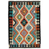 Handmade Multi Kilim Geometric 3x5 ft