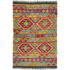 Handmade Multi Kilim Geometric 3x5 ft