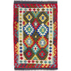 Handmade Multi Kilim Geometric 3x5 ft