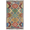Handmade Multi Kilim Geometric 2x4 ft