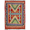 Handmade Multi Kilim Geometric 2x4 ft