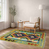 Handmade Multi Kilim Geometric 2x4 ft
