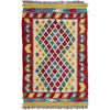 Handmade Multi Kilim Geometric 2x4 ft