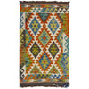 Handmade Multi Kilim Geometric 2x4 ft