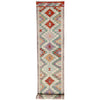 Handmade Multi Kilim Geometric 16' Runner
