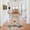 Handmade Multi Kilim Geometric 16' Runner