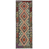 Handmade Multi Kilim Geometric 6' Runner