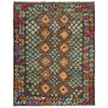 Handmade Multi Kilim Geometric 4x6 ft