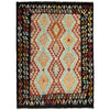 Handmade Multi Kilim Geometric 4x6 ft