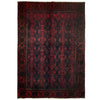 Kashan Area Rug Handmade Multi Medallion 5x8 ft