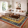 Handmade Multi Kilim Geometric 5x8 ft
