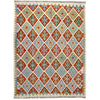 Handmade Multi Kilim Geometric 5x8 ft