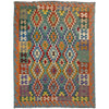 Handmade Multi Kilim Geometric 5x8 ft