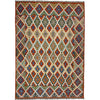 Handmade Multi Kilim Geometric 5x8 ft