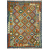 Handmade Multi Kilim Geometric 5x8 ft