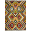Handmade Multi Kilim Geometric 4x6 ft