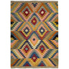 Handmade Multi Kilim Geometric 4x6 ft