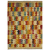 Handmade Multi Kilim Geometric 4x6 ft