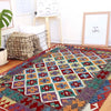 Handmade Multi Kilim Geometric 4x7 ft