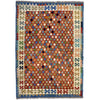 Handmade Multi Kilim Geometric 5x8 ft