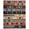 Handmade Multi Kilim Geometric 5x8 ft