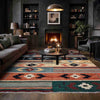 Handmade Multi Kilim Geometric 5x8 ft