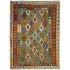 Handmade Multi Kilim Geometric 5x8 ft