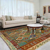 Handmade Multi Kilim Geometric 5x8 ft