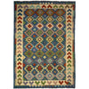 Handmade Multi Kilim Geometric 5x8 ft
