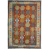 Handmade Multi Kilim Geometric 5x8 ft