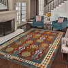 Handmade Multi Kilim Geometric 5x8 ft