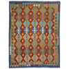 Handmade Multi Kilim Geometric 5x8 ft