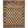 Handmade Multi Kilim Geometric 5x8 ft